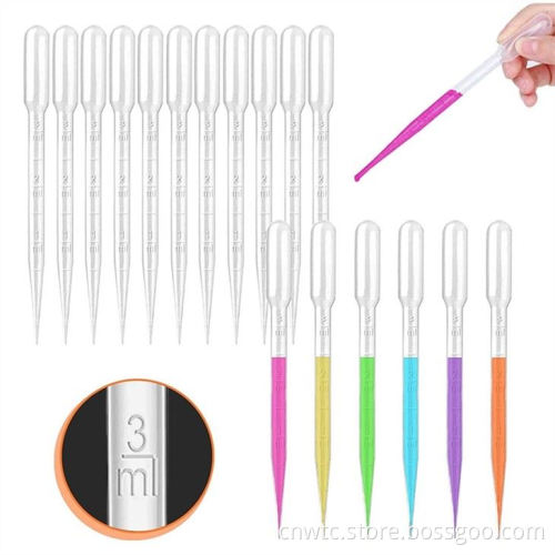 Plastic Graduated Dropper and 3ml Transfer Pipette: Precision in Liquid Measurement